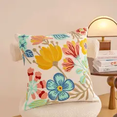 GENERICO - Fundas Para Cojin Pack De 2 Unidades Diseño 45x45cm Bordados