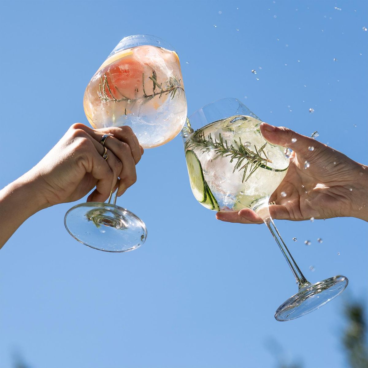 SIMPLIT - Set 6 Copas Gin 650ml Cristal London Simplit