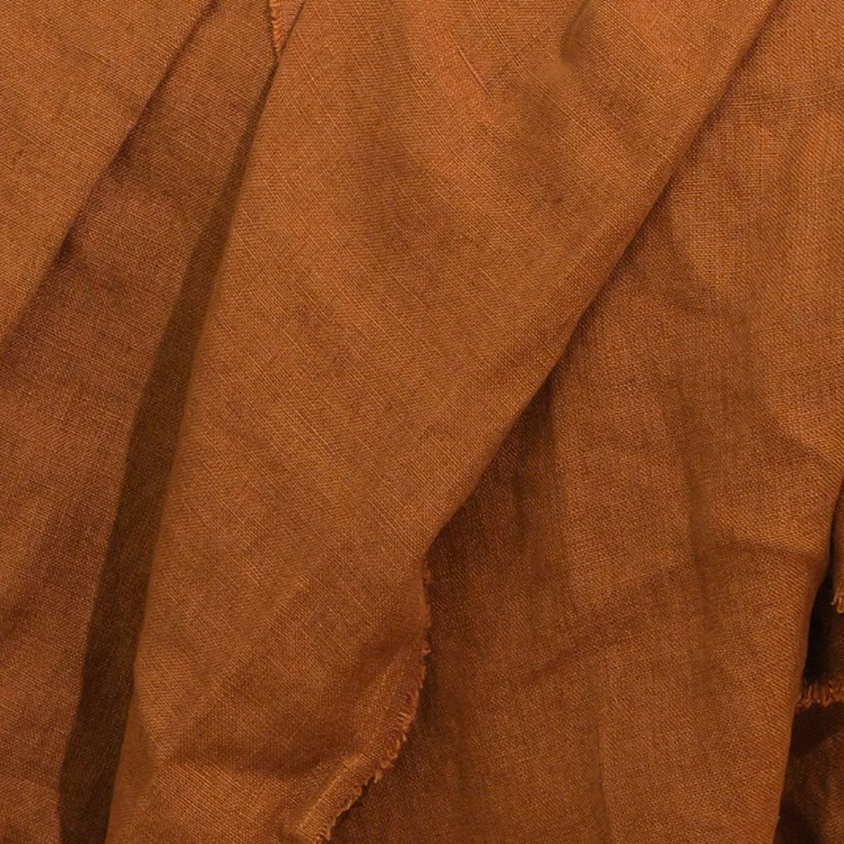 NATURALINO - Funda Cojín Andes 40x60cm Cobre Lino grueso