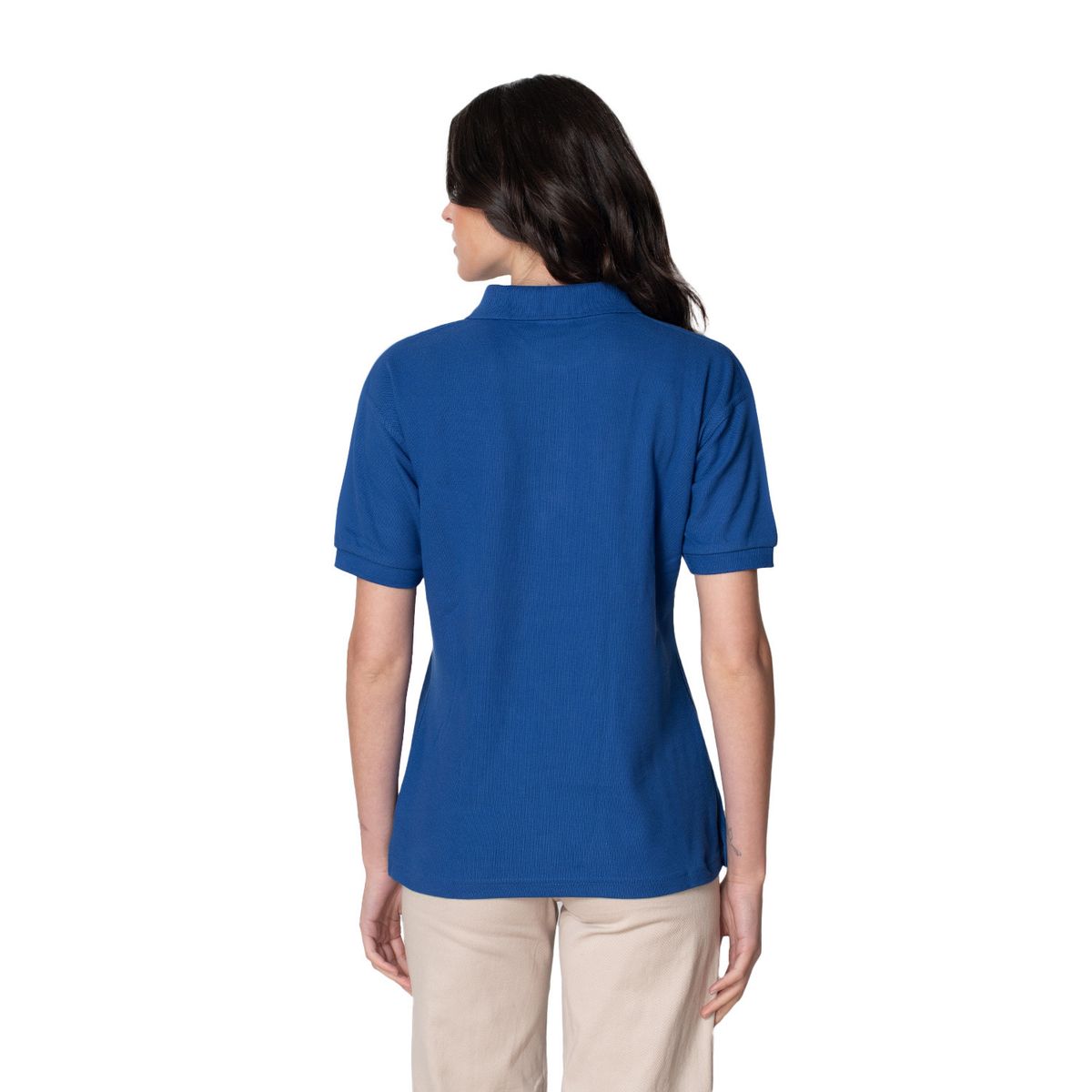 INDUSBORD - Polera Piqué Mujer Premium Manga Corta Protección UV Indusbord