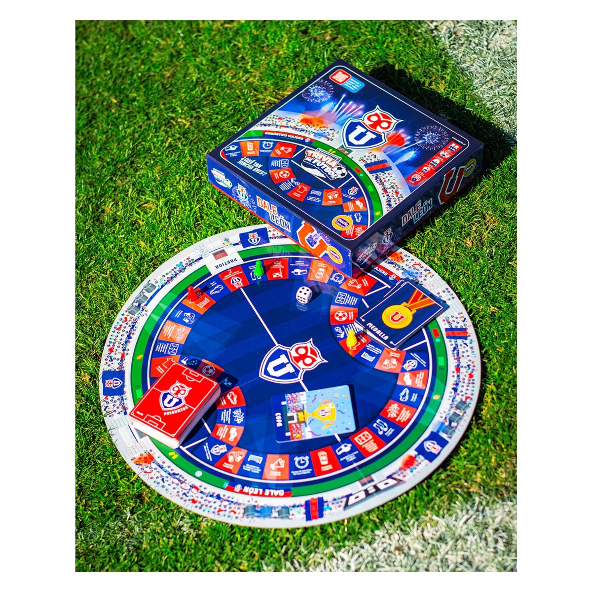 DACTIC - Juego de Mesa Trivia De Fútbol Universidad De Chile Dactic