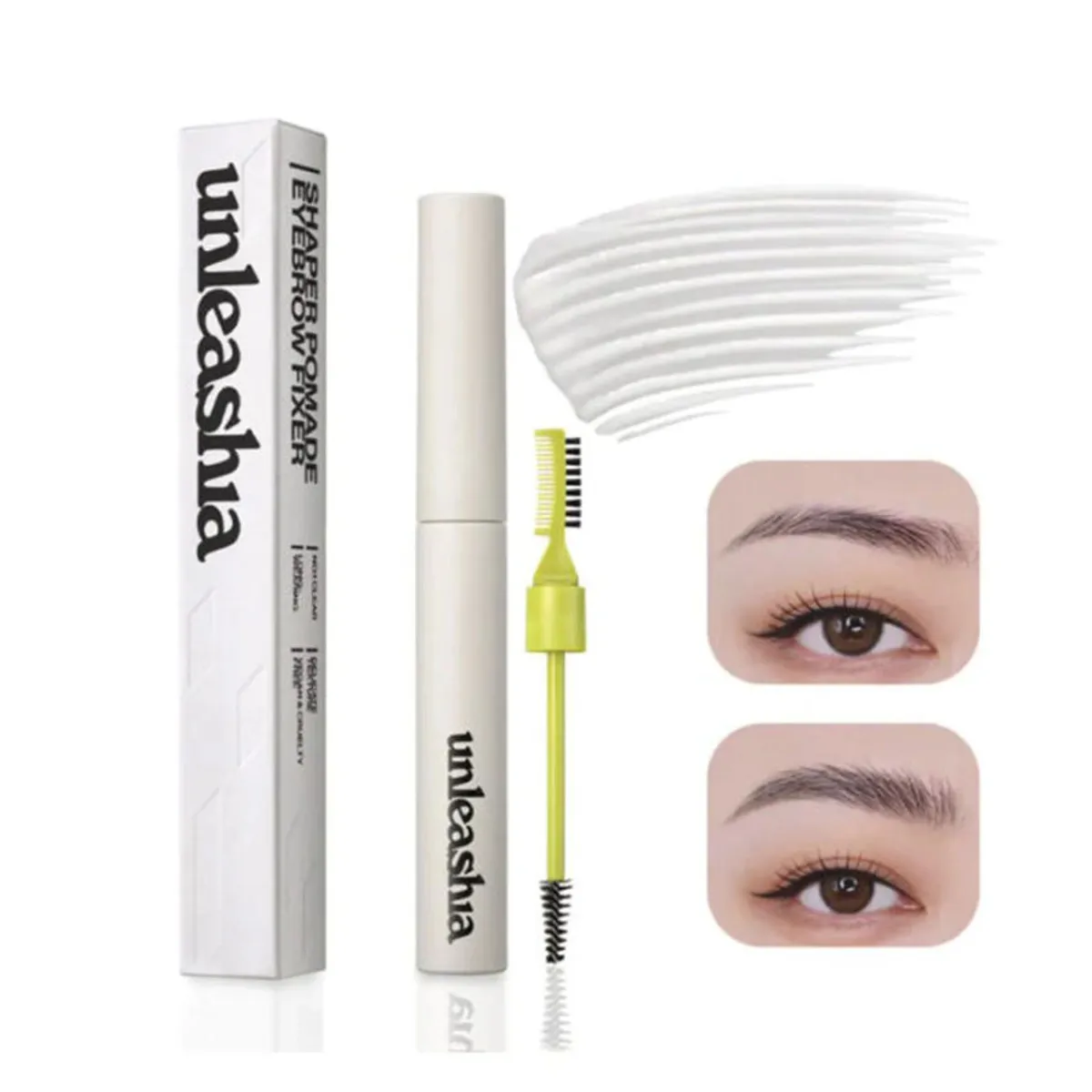 UNLEASHIA - Pomada Fijadora de Cejas con Efecto Natural Cosmético Coreano 65 g