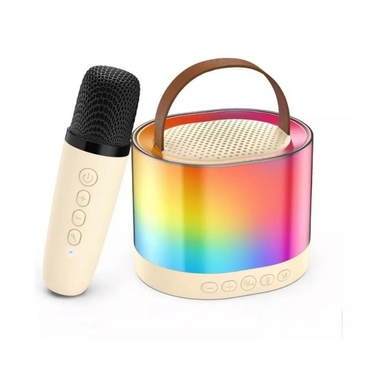 GENERICO - Micrófono Karaoke Portátil K52 Bluetooth con Parlante Integrado
