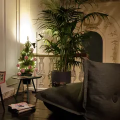 FATBOY - Mesa Macetero Auxiliar Bakkes - Gris Oscuro