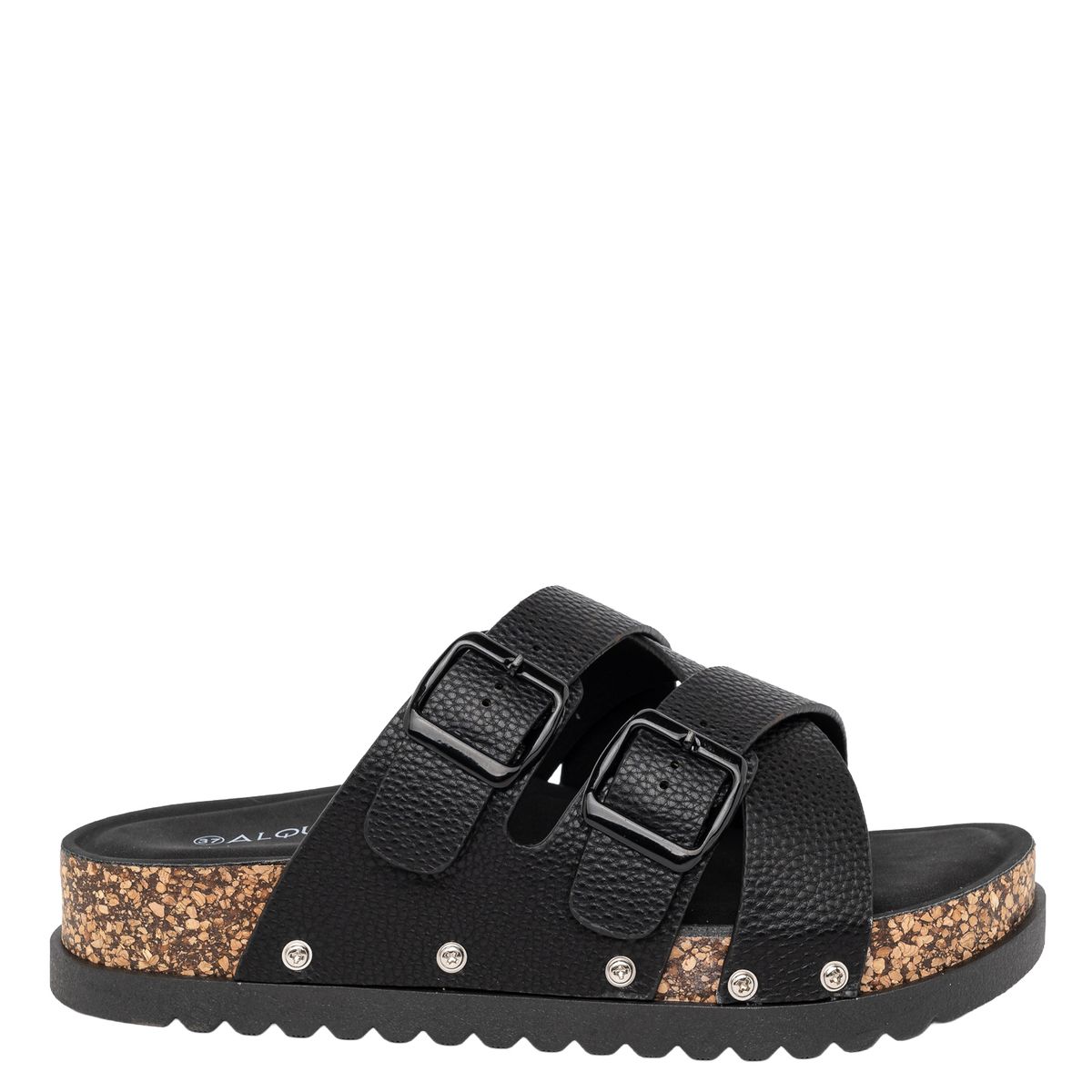 ALQUIMIA - Sandalia Mujer Negro Tiluh Alquimia