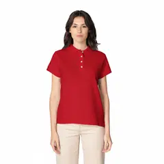 INDUSBORD - Polera Piqué Mujer Premium Manga Corta Protección UV