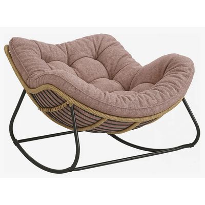 Imagen 2 del producto Sillon Mecedor Silla Mecedora Sitial Moderna Talla Xl tejido