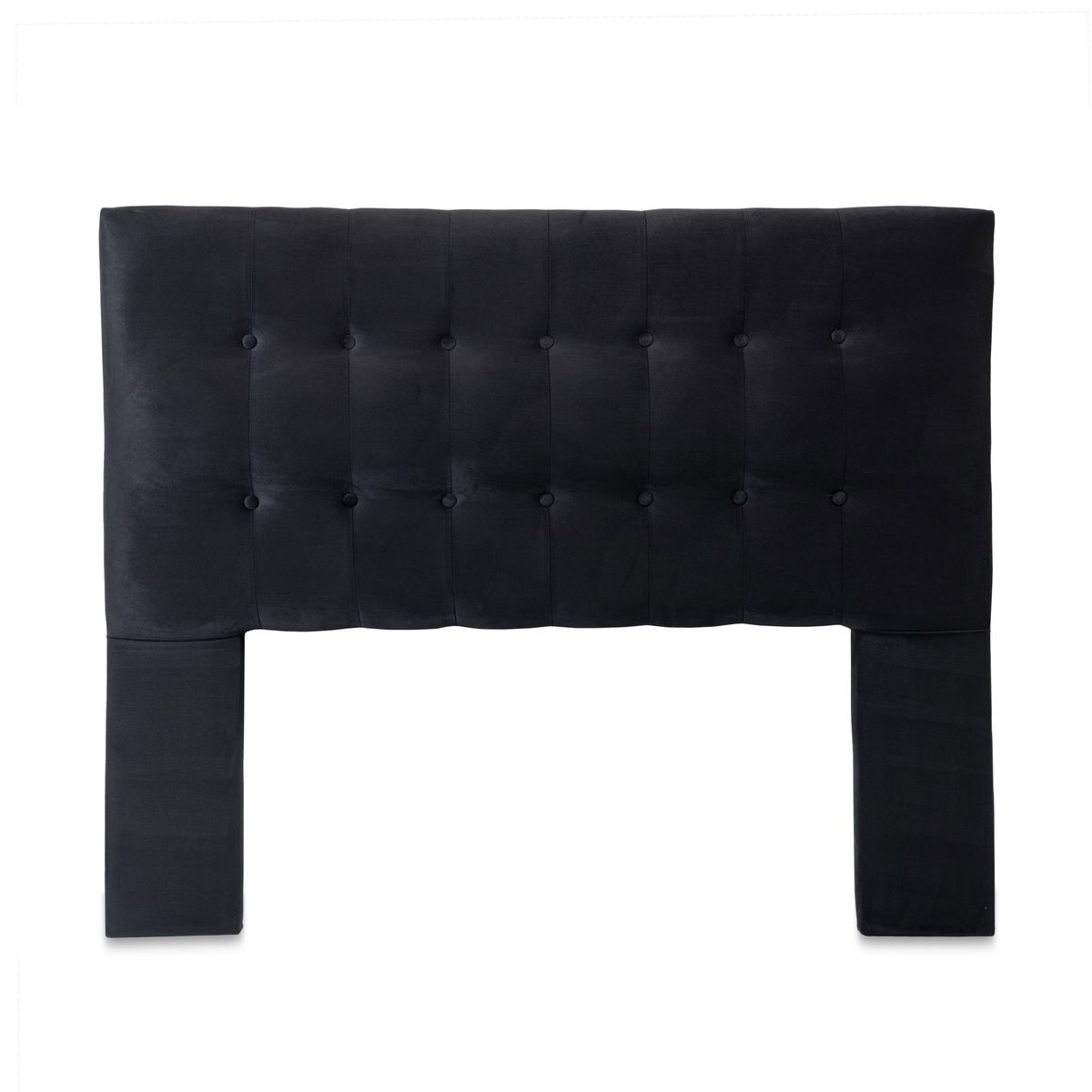 GENERICO - Respaldo 2 Plazas Felpa Negro Cp Seve