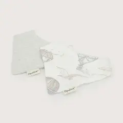 OPALINE - Pack 2 babero unisex