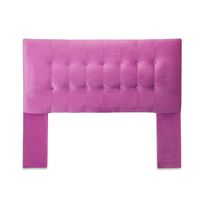 Respaldo 2 Plazas Felpa Rosado Cp Seve