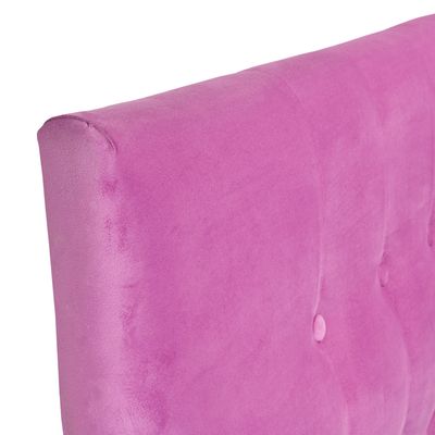 Imagen 2 del producto Respaldo 2 Plazas Felpa Rosado Cp Seve