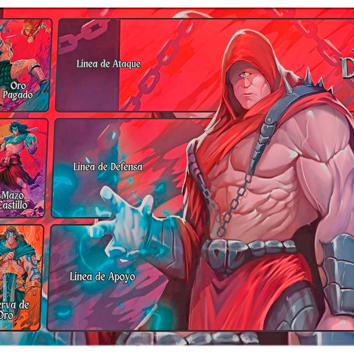 GENERICO - Playmat Mitos y Leyendas Card Game 60×35 cm M02