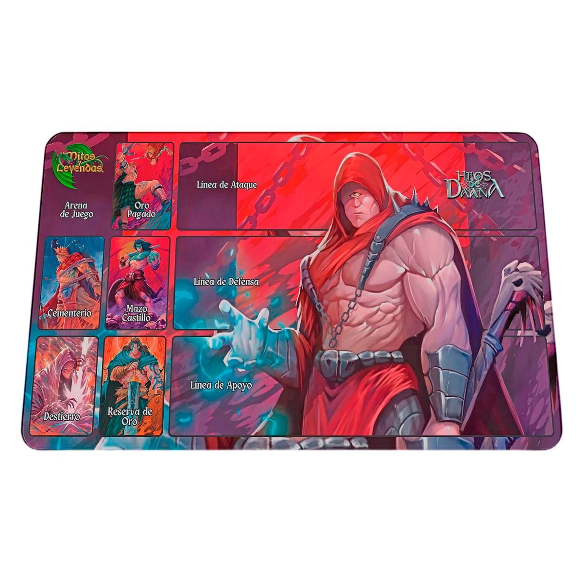 GENERICO - Playmat Mitos y Leyendas Card Game 60×35 cm M02