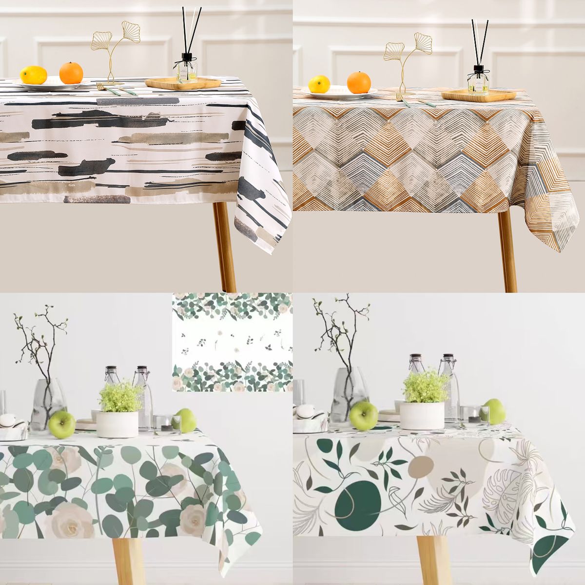 GENERICO - Mantel Rectangular Mantel De Mesa Decorativa 140X220CM