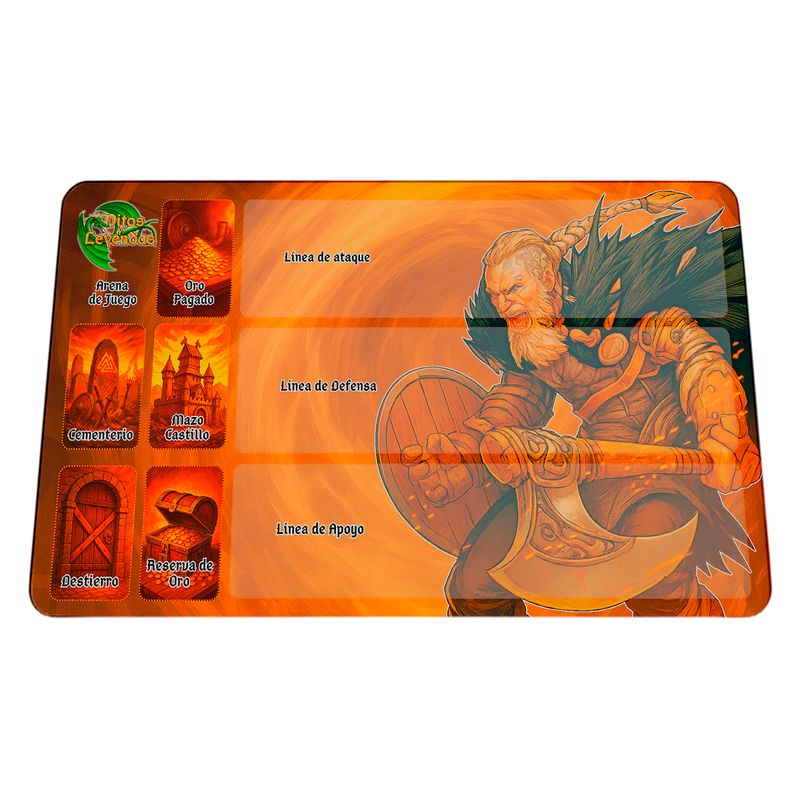 GENERICO - Playmat Mitos y Leyendas Card Game 60×35 cm M03