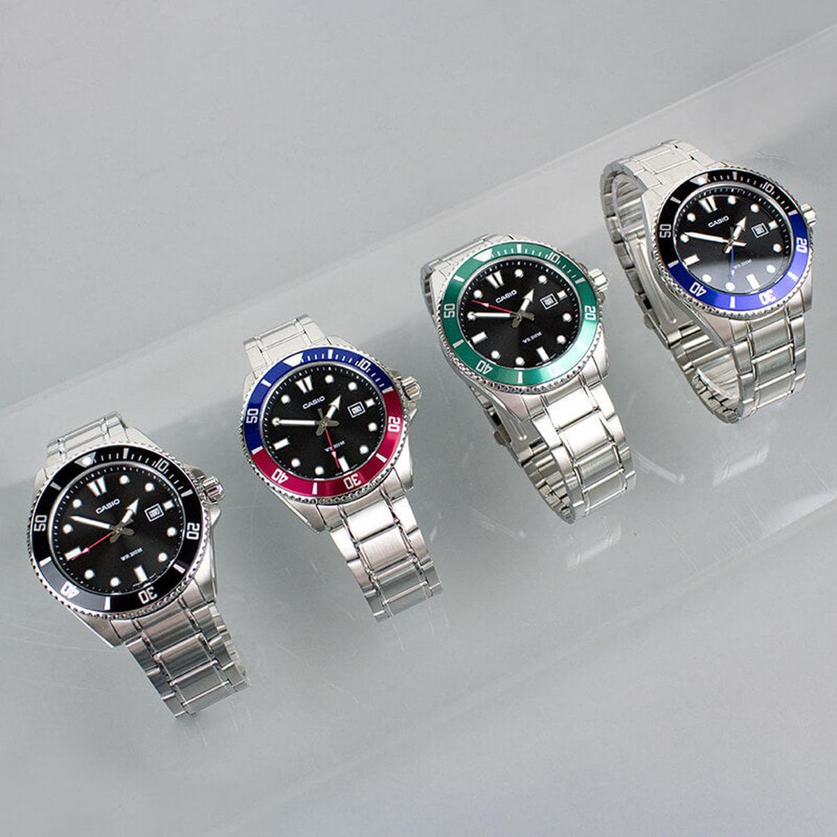 CASIO - Reloj Análogo Casio Hombre MDV-107D-1A2V