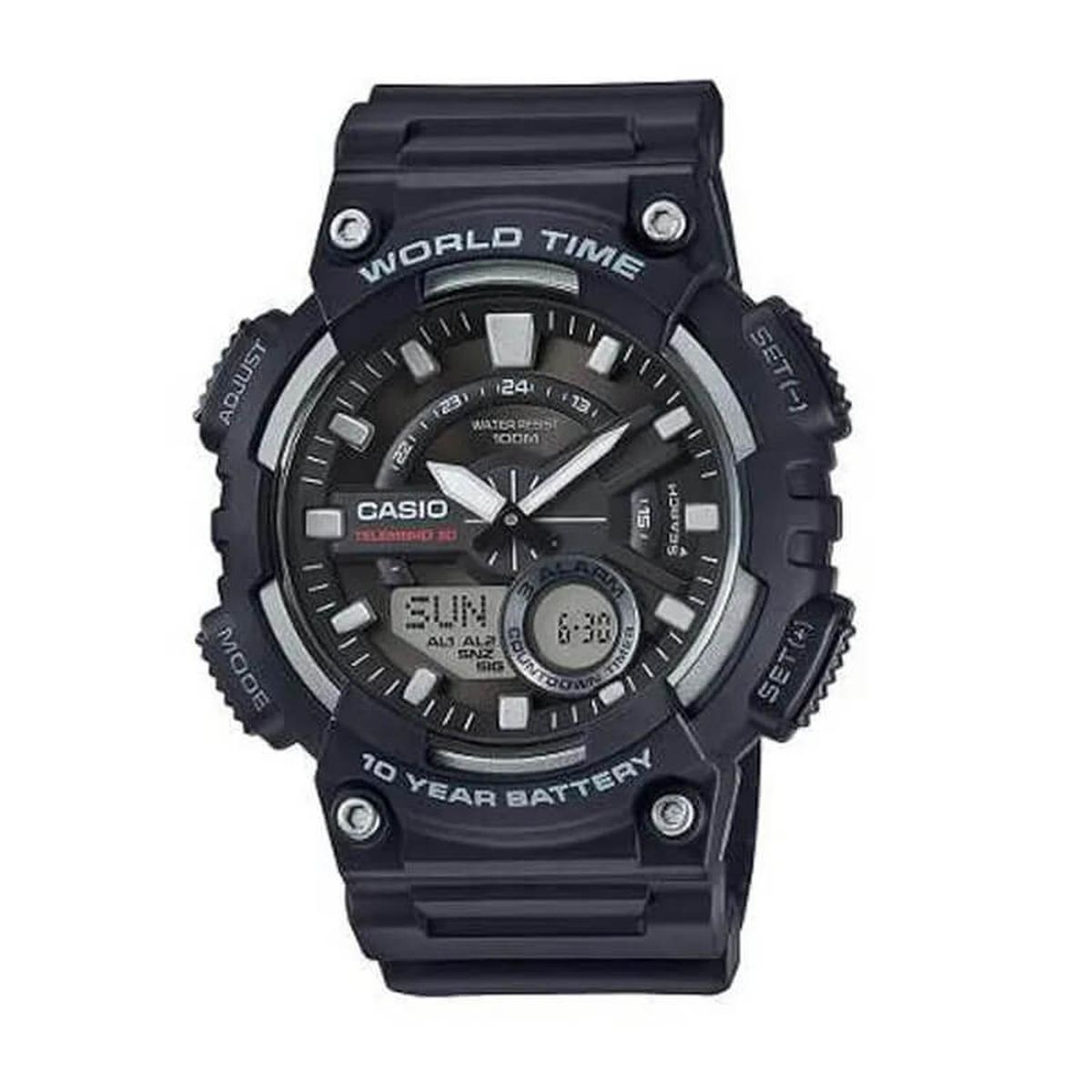 CASIO - Reloj Análogo Digital Casio Hombre AEQ-110W-1AVDF