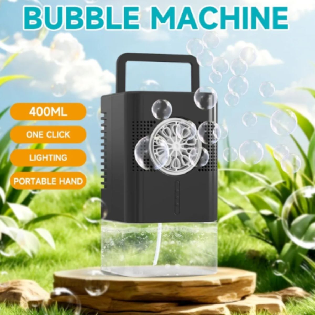 GENERICO - Lanzador de burbujas Automatica Infantil Con luces