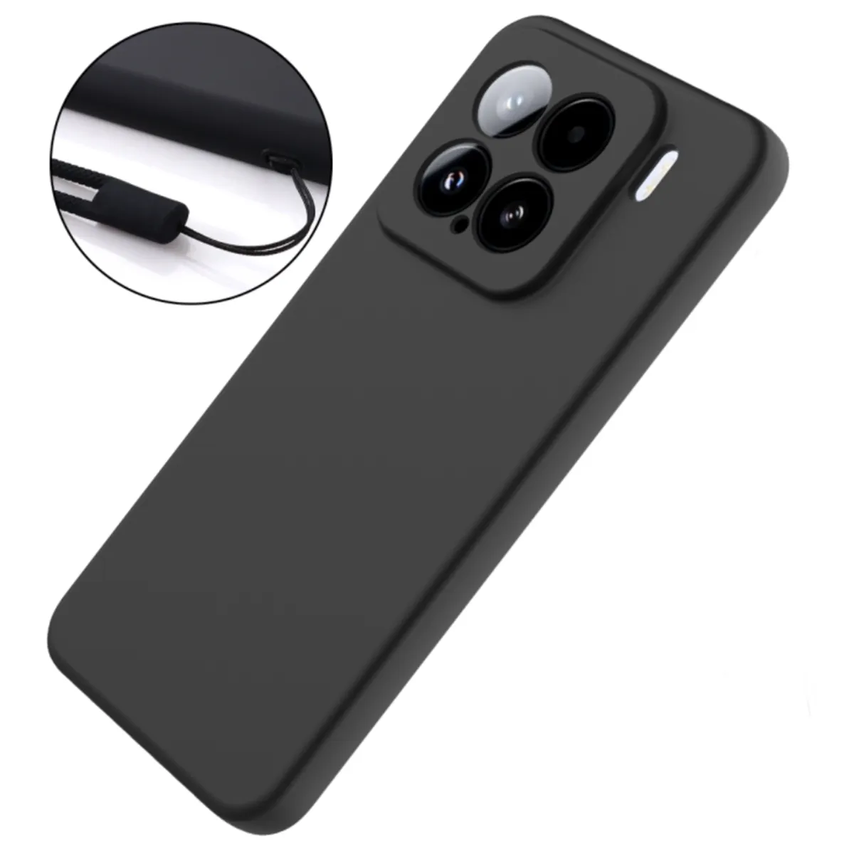 GENERICO - Carcasa Funda Para Xiaomi 15 Goma Rosado