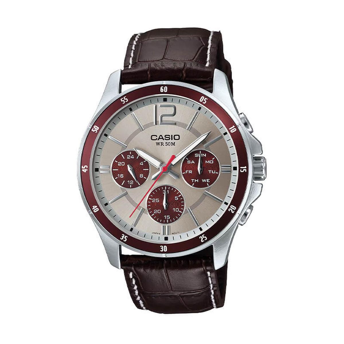 CASIO - Reloj Análogo Casio Hombre MTP-1374L-7A1VD