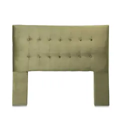 GENERICO - Respaldo 2 Plazas Felpa Verde Oliva Cp Seve