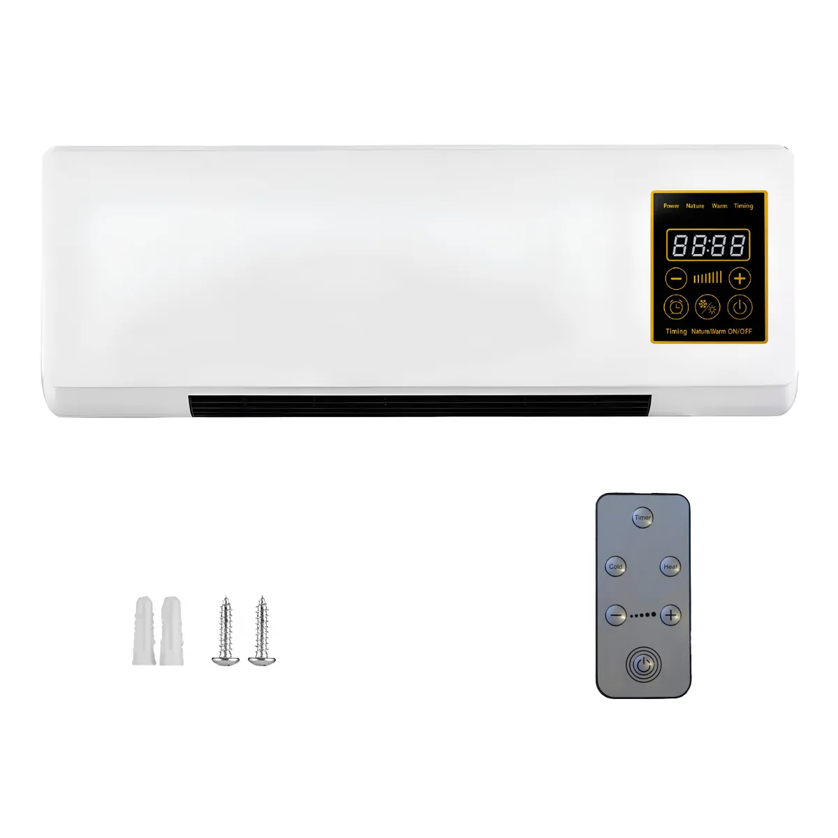 REBAJAS - Ventilador Y Secador De Ropa De Pared 2 En 1 Blanco Rebajas