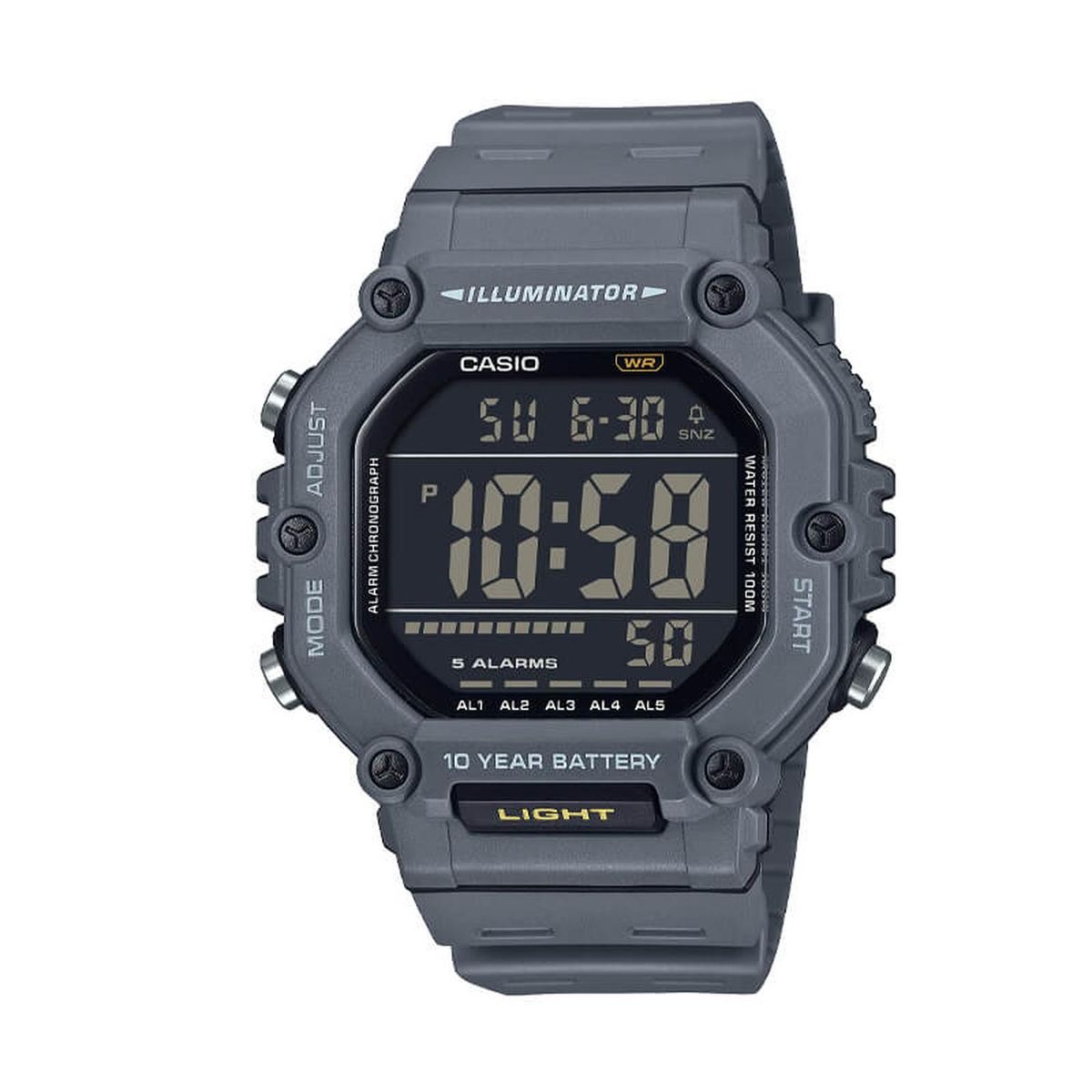 CASIO - Reloj Digital Casio Hombre AE-1600H-8BVDF