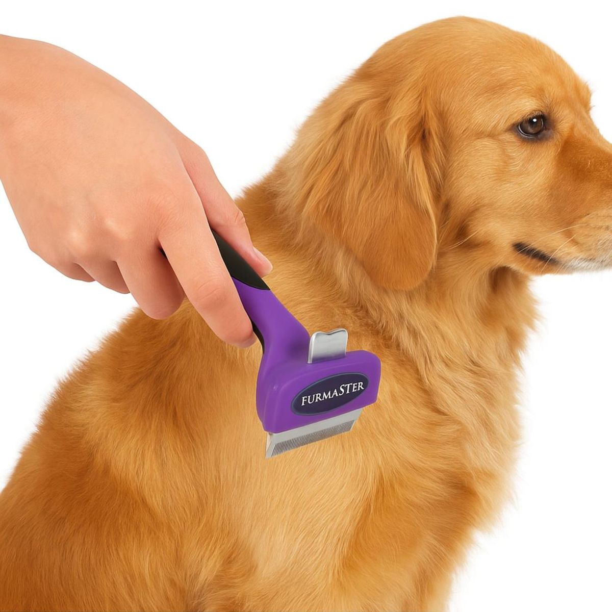 GENERICO - Cepillo Despelechador Perros y Gatos Pelo Largo Furmaster M