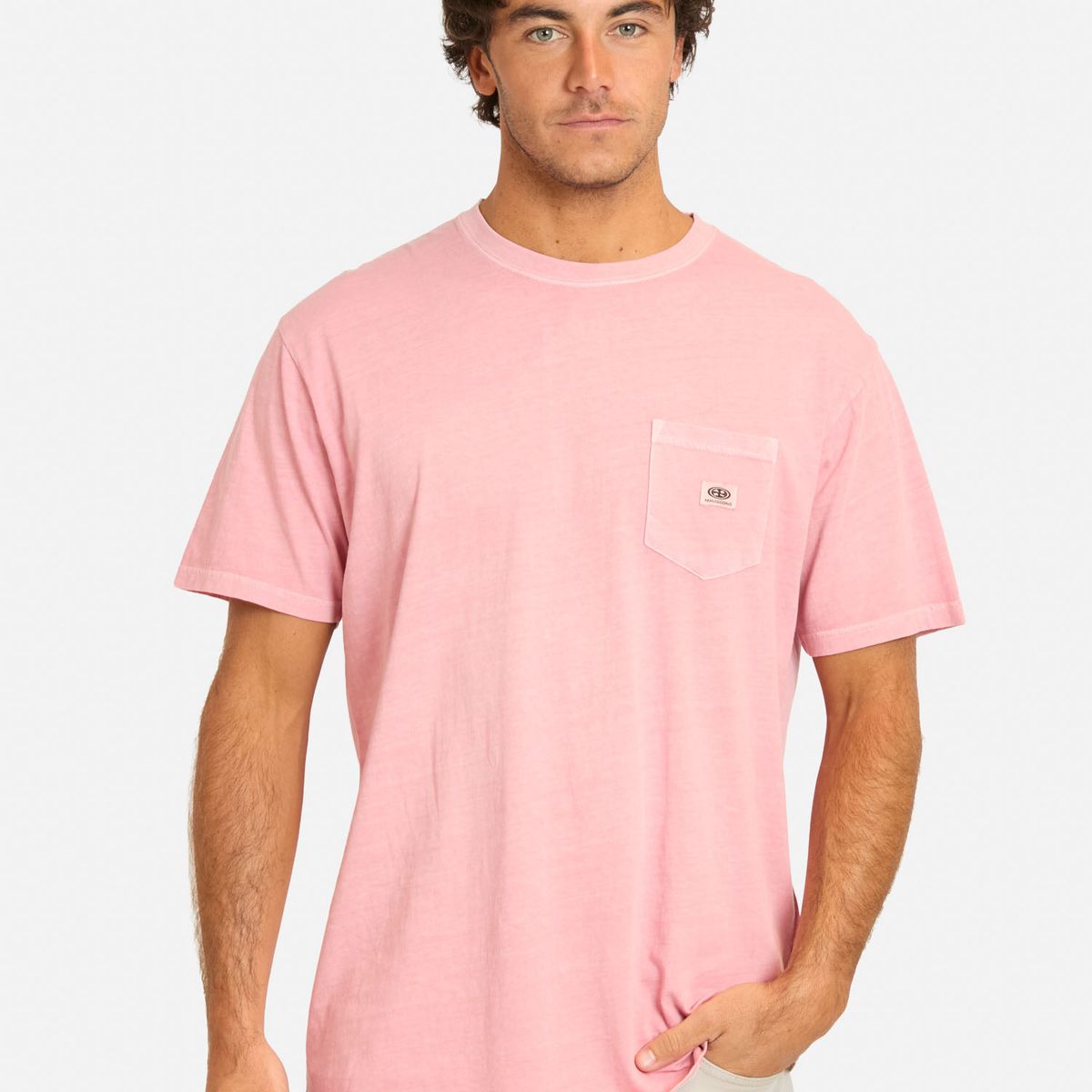 MAUI AND SONS - Polera MC Lumimo Rosado Hombre Maui And Sons