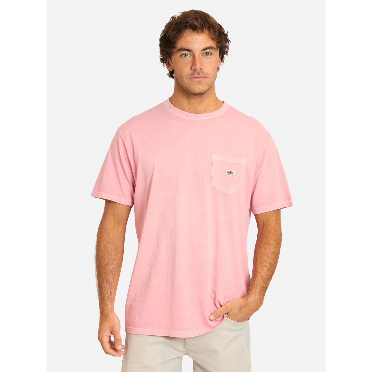 MAUI AND SONS - Polera MC Lumimo Rosado Hombre Maui And Sons