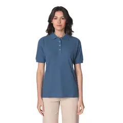 INDUSBORD - Polera Piqué Mujer Premium Manga Corta Protección UV