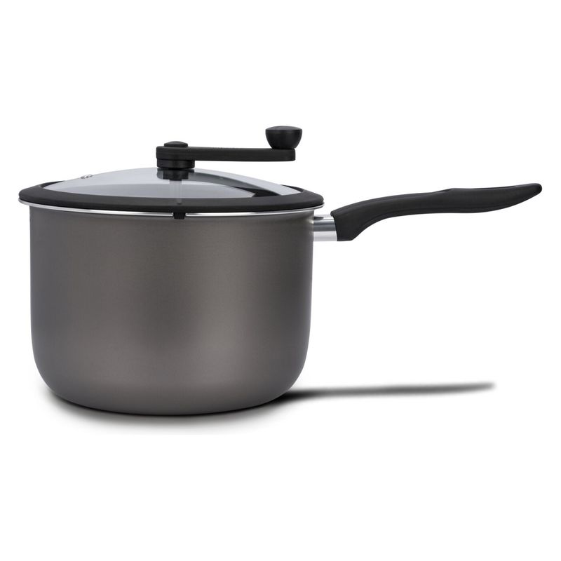 BRINOX - Olla Palomitas De Maiz 22Cm 550L Plata