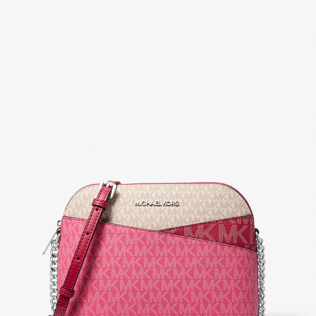 MICHAEL KORS - Cartera Michael Kors Dome Color-Block Rosy