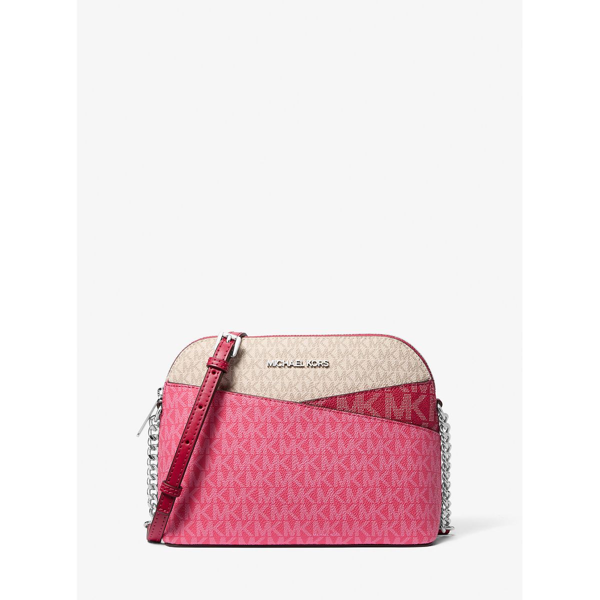 MICHAEL KORS - Cartera Michael Kors Dome Color-Block Rosy