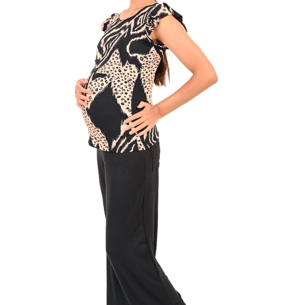 MADREMIA - Polera Maternal Lactancia Moni Madremía