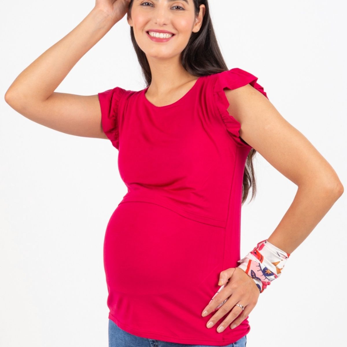 MADREMIA - Polera Maternal Lactancia Moni Madremía