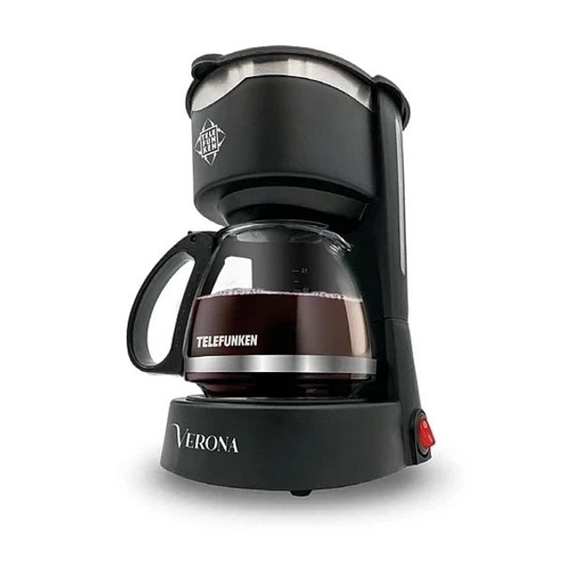 TELEFUNKEN - Cafetera de Goteo Eléctrica Telefunken Verona 06L Semi Automática Certificada