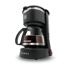 TELEFUNKEN - Cafetera de Goteo Eléctrica Verona 06L Semi Automática Certificada