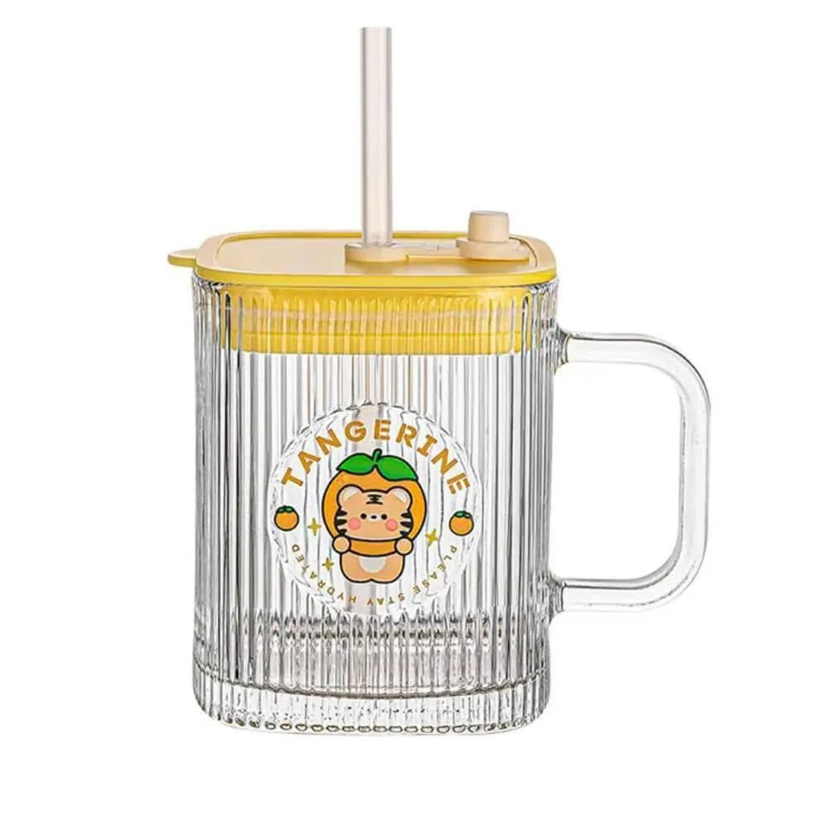 TOPSOC - TAZA MUG DE VIDRIO 420 ML