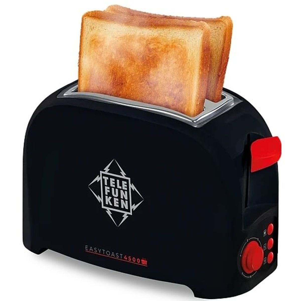 TELEFUNKEN - Tostador Eléctrico Telefunken EasyToast 4500 2 Rebanadas De Pan Potencia de 900W