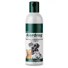 DRAG PHARMA - Alerdrag Shampoo Hidrocortisona 05% Alivio Antialérgico y Antiinflamatorio para Perros y Gatos