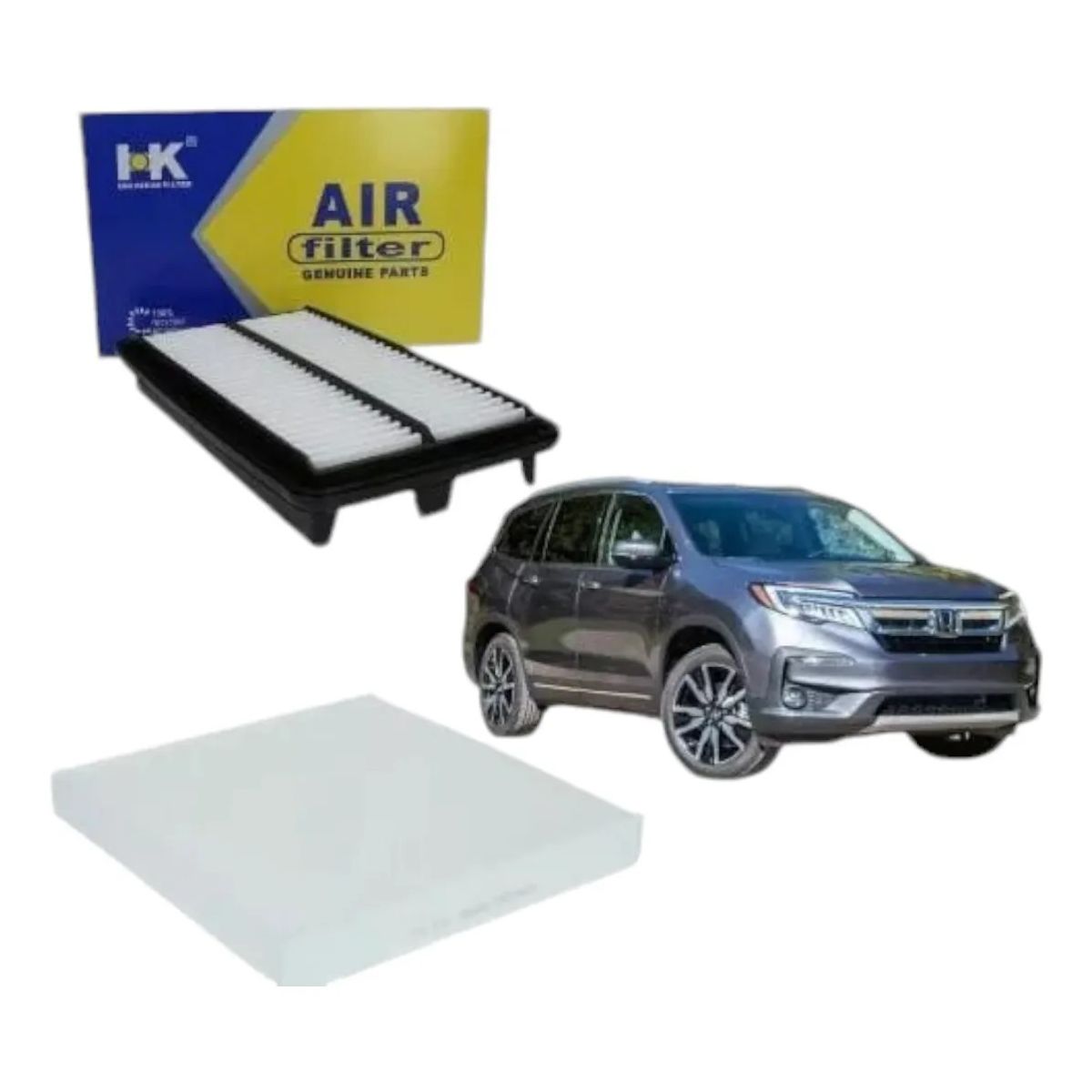 GENERICO - Filtro De Aire Y Polen Honda Pilot 3.5 2016-2024