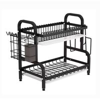 Secador Escurridor De Platos Loza Vajilla 2 Niveles Secaplato Cocina