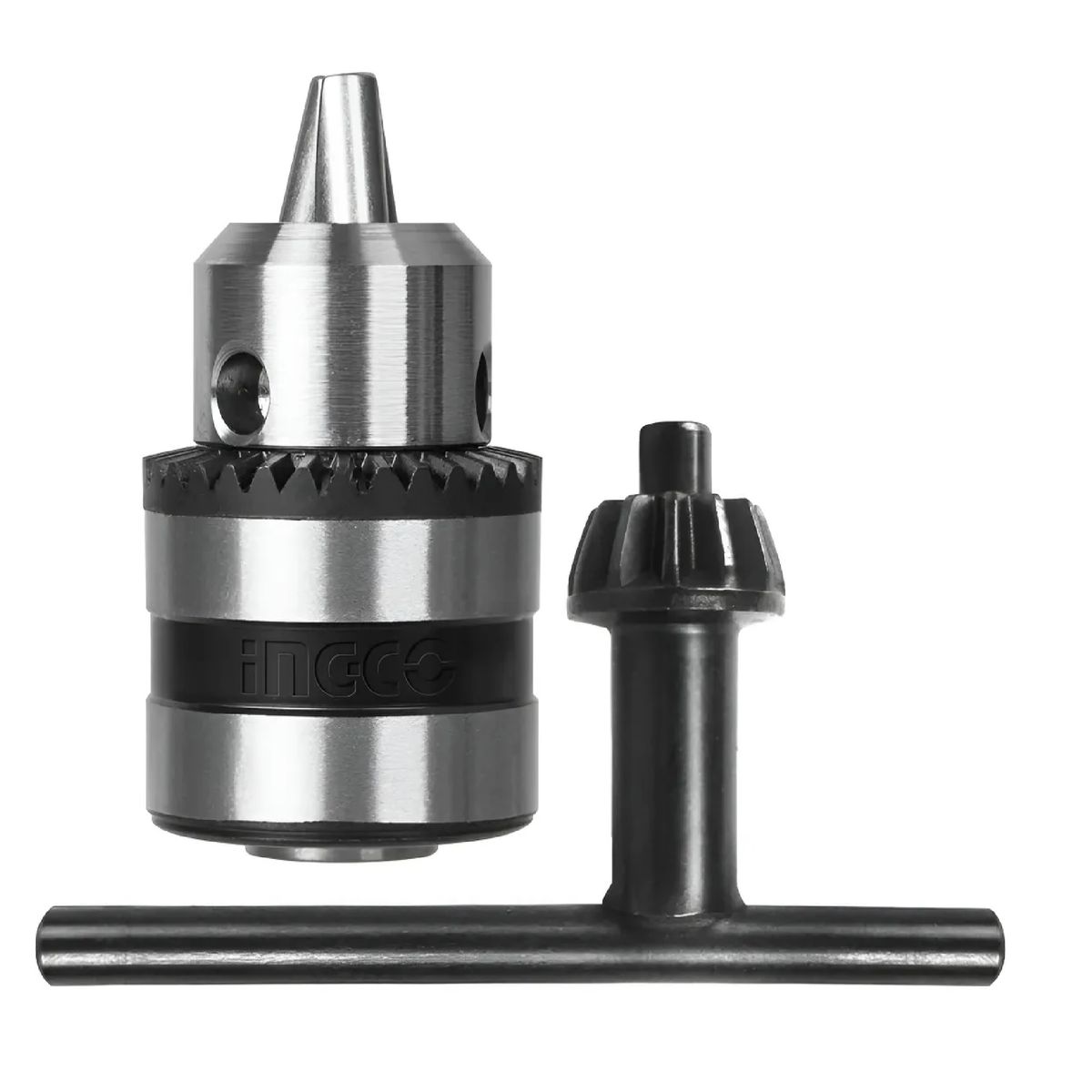 INGCO - Mandril Portabrocas Ingco Rosca Tres Octavos + Llave Cap 08-10mm