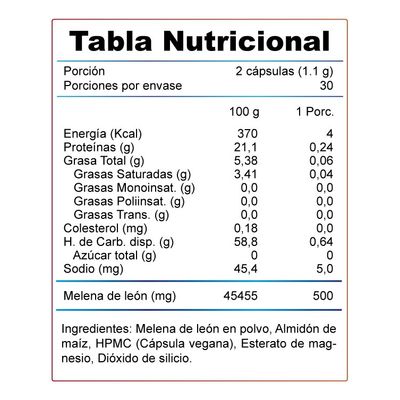 Imagen 2 del producto Melena De León 60 Cápsulas