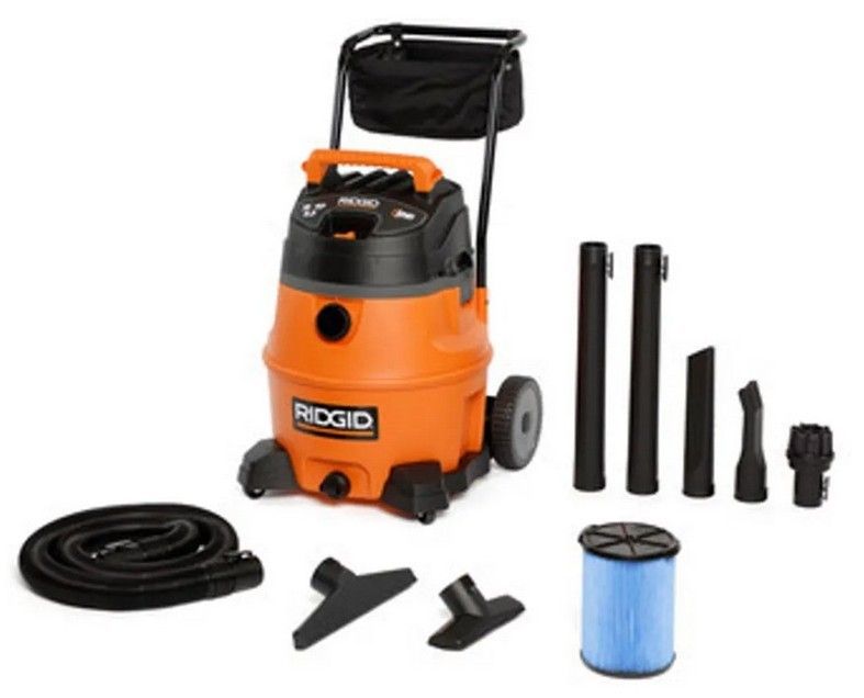 RIDGID Aspiradora Industrial 60 Litros 6,5 HP Seco-mojado WD-1855 220V 50903