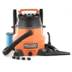 RIDGID - Aspiradora Industrial 50898 WD-1455 - 53 Litros - 6 HP - Aspira Polvo, Agua y Sopla