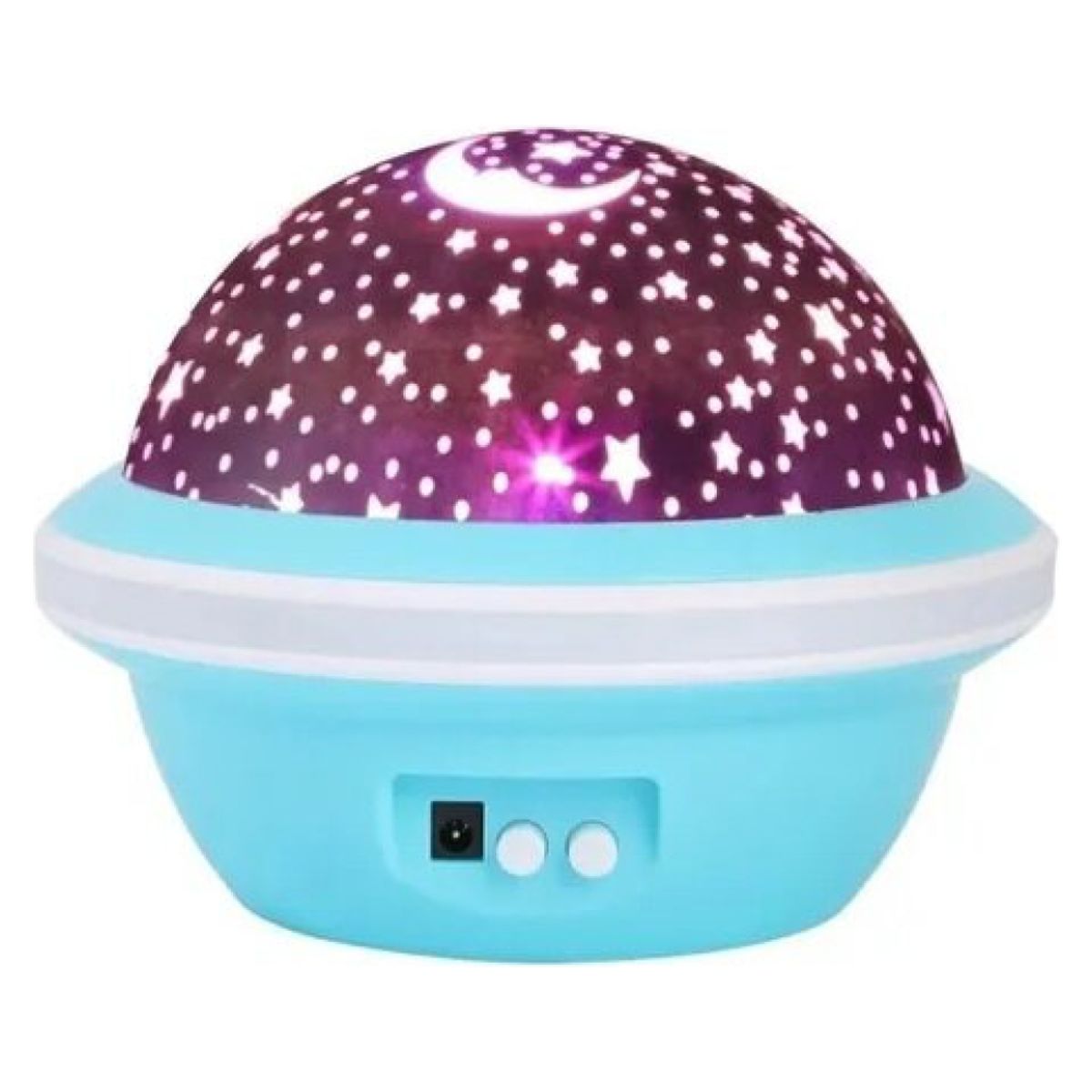 GENERICO - Lampara Niños Niñas Espantacucos Proyector MORADO