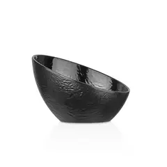 GENERICO - BOWL MELAMINA BORDE CASCADA NEGRO 16 X 165 CM LINEA TILDA