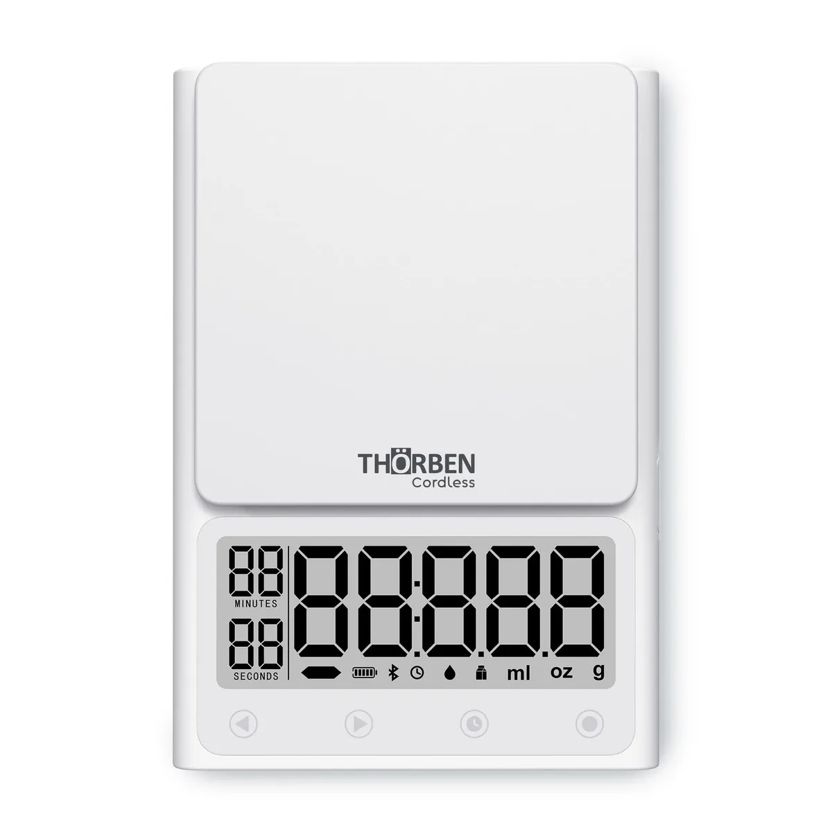 THORBEN - Pesa de Cocina 3 en 1 Digital Usb Thor Smart Kitchen Scale